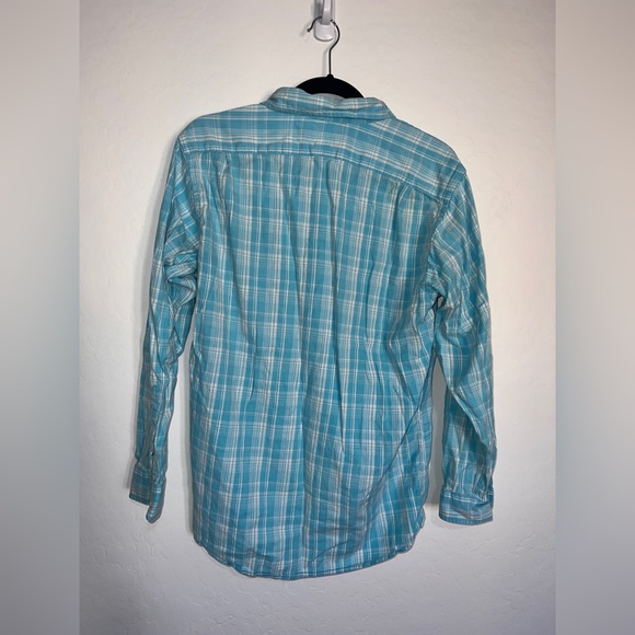 Cremieux Classico Mens Collard Button Up Blouse Med (Small Stain) - Picture 2 of 7